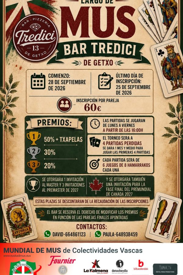 tredici 28 sept 26